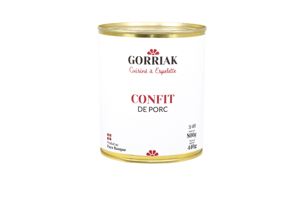 Confit de porc - Gorriak