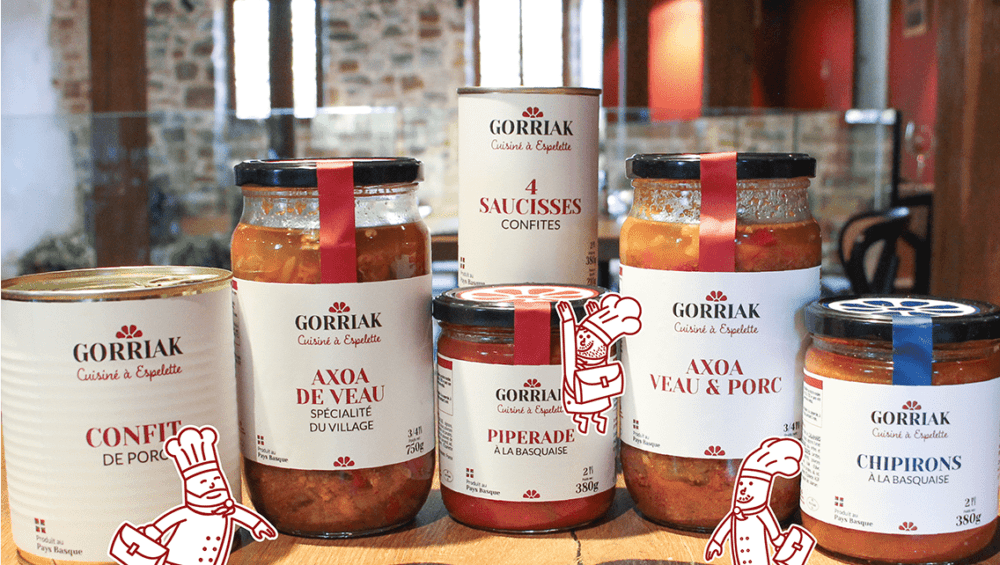 plats cuisinés gorriak